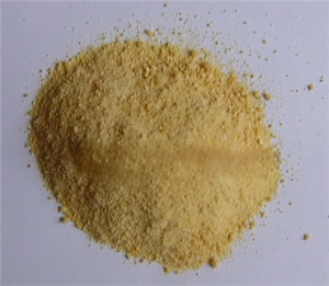 Gomme laque blanchie